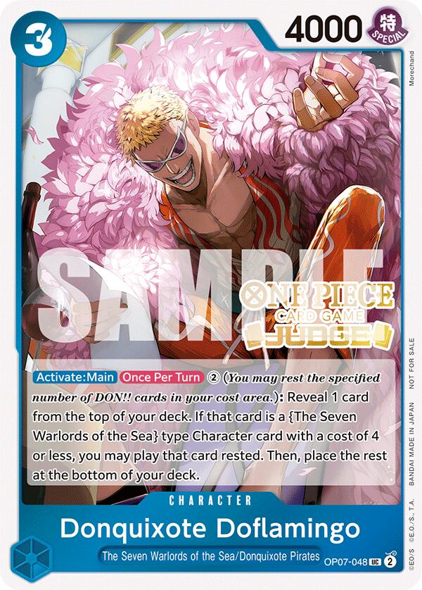 Donquixote Doflamingo (Judge Pack Vol. 5) [One Piece Promotion Cards] | Deep Dive Games St. Marys