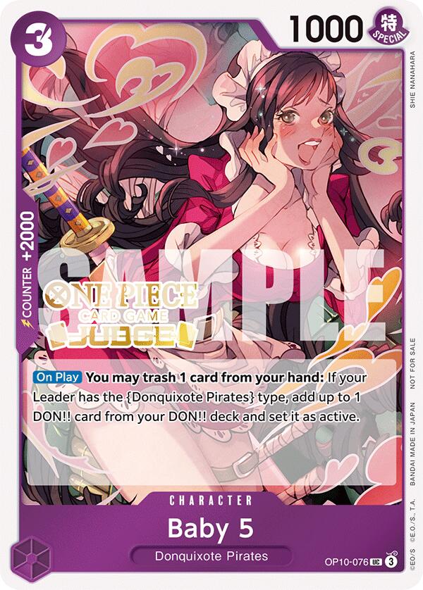 Baby 5 (Judge Pack Vol. 5) [One Piece Promotion Cards] | Deep Dive Games St. Marys