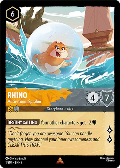 Rhino - Motivational Speaker (1/204) [Archazia's Island] | Deep Dive Games St. Marys