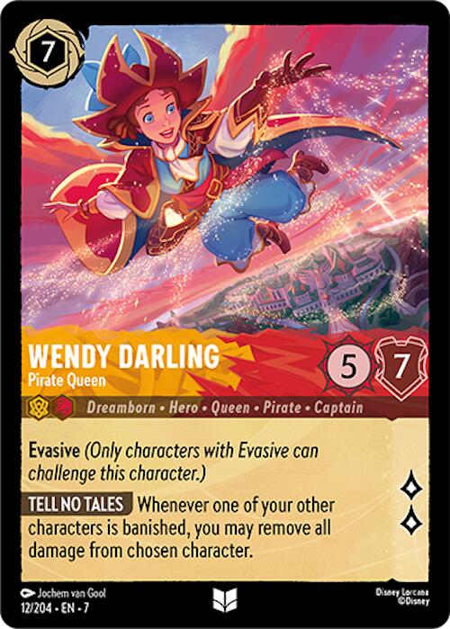 Wendy Darling - Pirate Queen (12/204) [Archazia's Island] | Deep Dive Games St. Marys