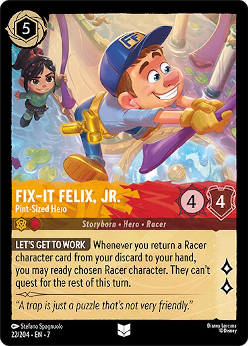 Fix-It Felix, Jr. - Pint-Sized Hero (22/204) [Archazia's Island] | Deep Dive Games St. Marys