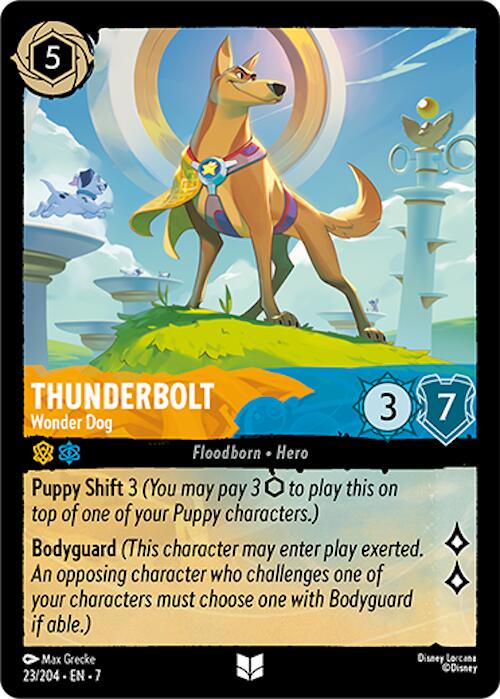 Thunderbolt - Wonder Dog (23/204) [Archazia's Island] | Deep Dive Games St. Marys
