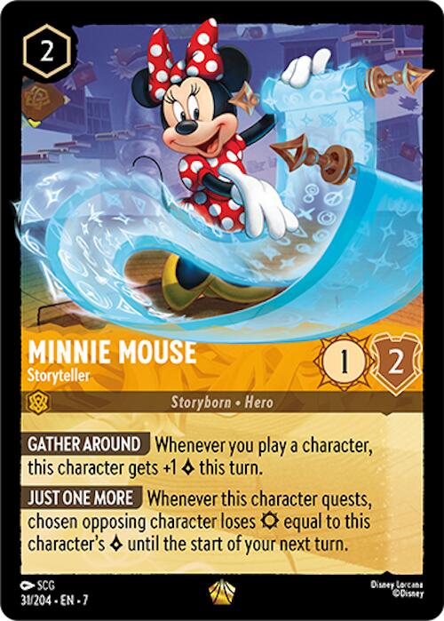 Minnie Mouse - Storyteller (31/204) [Archazia's Island] | Deep Dive Games St. Marys