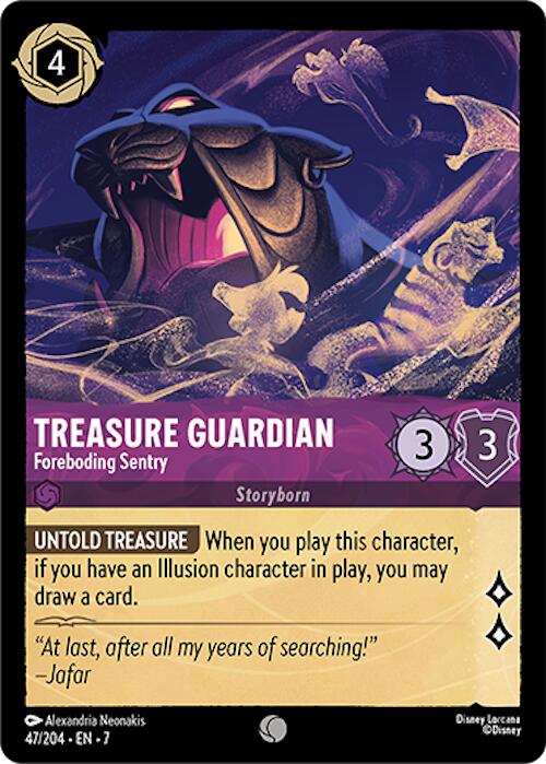 Treasure Guardian - Foreboding Sentry (47/204) [Archazia's Island] | Deep Dive Games St. Marys