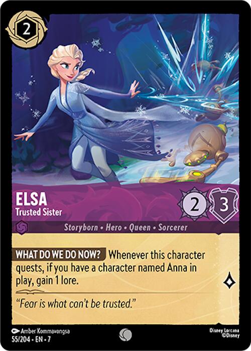 Elsa - Trusted Sister (55/204) [Archazia's Island] | Deep Dive Games St. Marys