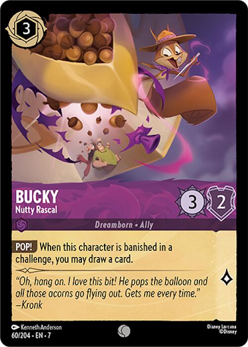 Bucky - Nutty Rascal (60/204) [Archazia's Island] | Deep Dive Games St. Marys