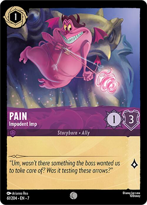Pain - Impudent Imp (61/204) [Archazia's Island] | Deep Dive Games St. Marys