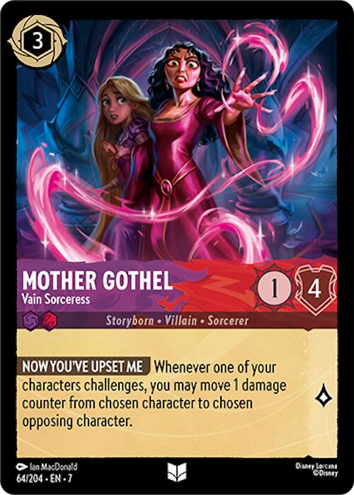Mother Gothel - Vain Sorceress (64/204) [Archazia's Island] | Deep Dive Games St. Marys