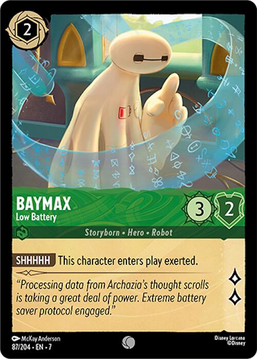 Baymax - Low Battery (87/204) [Archazia's Island] | Deep Dive Games St. Marys