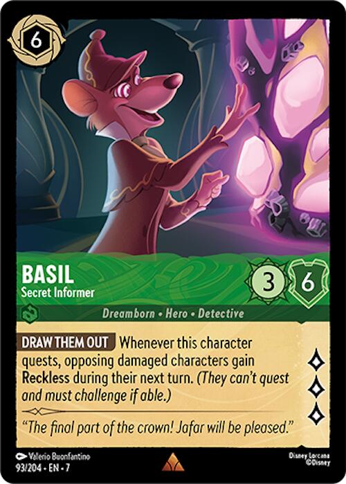 Basil - Secret Informer (93/204) [Archazia's Island] | Deep Dive Games St. Marys