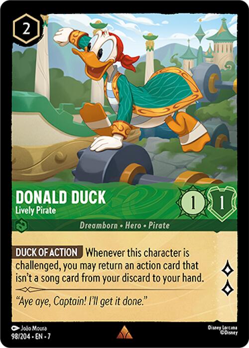 Donald Duck - Lively Pirate (98/204) [Archazia's Island] | Deep Dive Games St. Marys