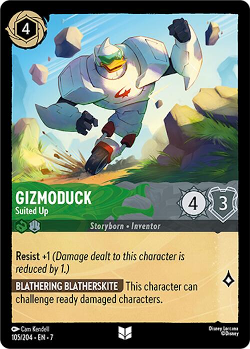 Gizmoduck - Suited Up (105/204) [Archazia's Island] | Deep Dive Games St. Marys