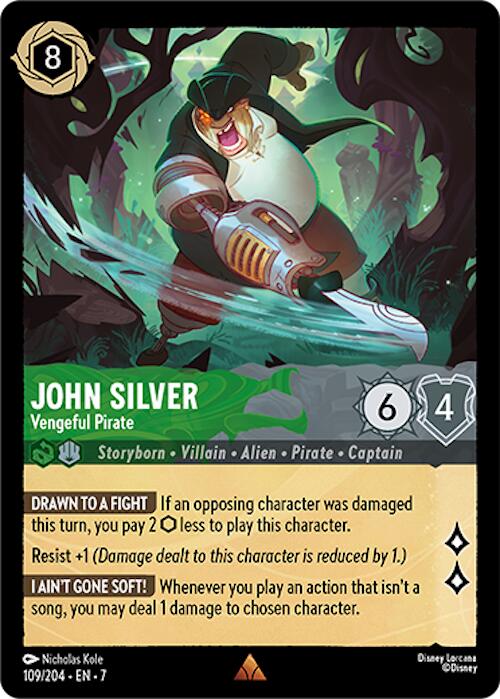 John Silver - Vengeful Pirate (109/204) [Archazia's Island] | Deep Dive Games St. Marys