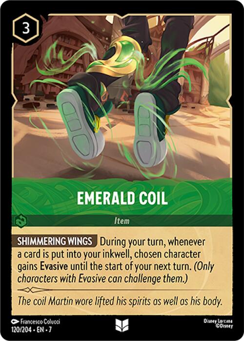 Emerald Coil (120/204) [Archazia's Island] | Deep Dive Games St. Marys