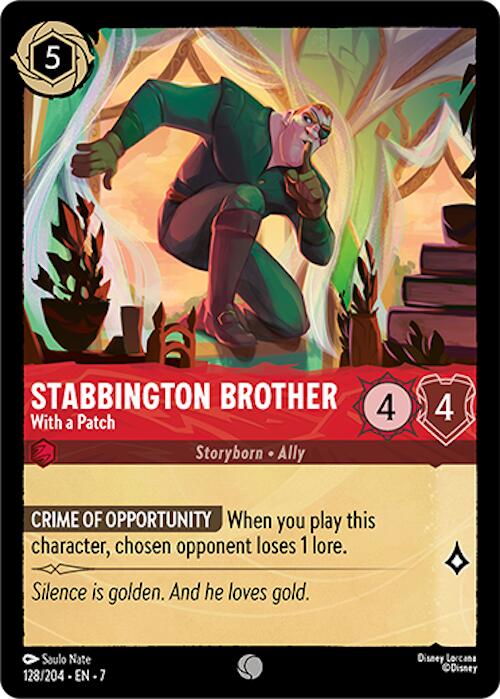 Stabbington Brother - With a Patch (128/204) [Archazia's Island] | Deep Dive Games St. Marys