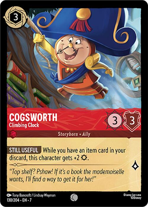 Cogsworth - Climbing Clock (130/204) [Archazia's Island] | Deep Dive Games St. Marys