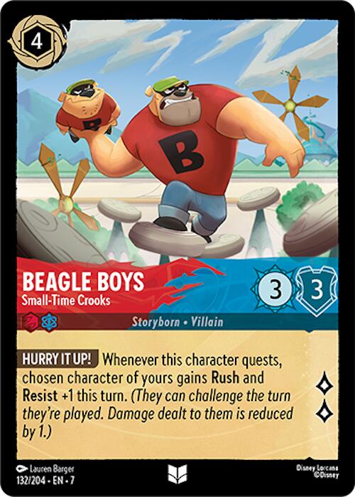 Beagle Boys - Small-Time Crooks (132/204) [Archazia's Island] | Deep Dive Games St. Marys