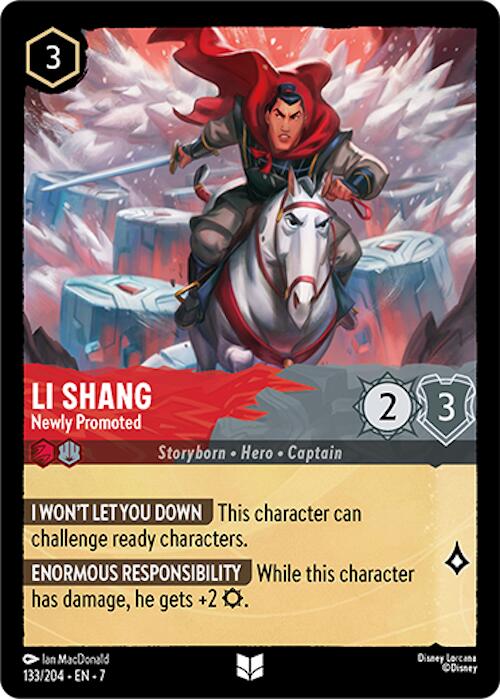 Li Shang - Newly Promoted (133/204) [Archazia's Island] | Deep Dive Games St. Marys