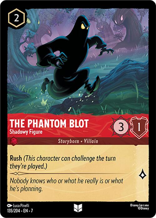 The Phantom Blot - Shadowy Figure (135/204) [Archazia's Island] | Deep Dive Games St. Marys