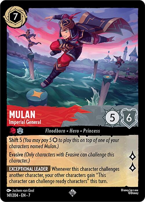 Mulan - Imperial General (141/204) [Archazia's Island] | Deep Dive Games St. Marys