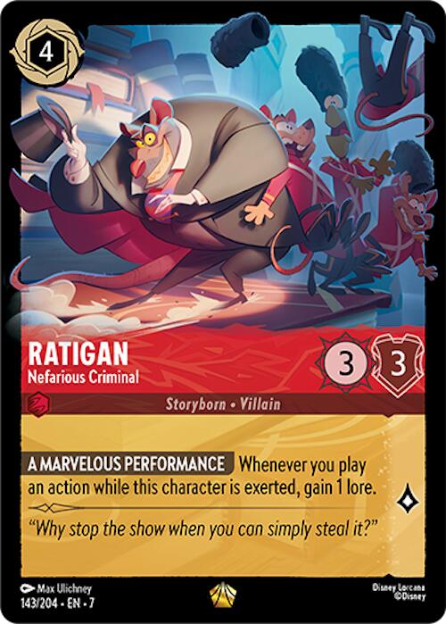 Ratigan - Nefarious Criminal (143/204) [Archazia's Island] | Deep Dive Games St. Marys