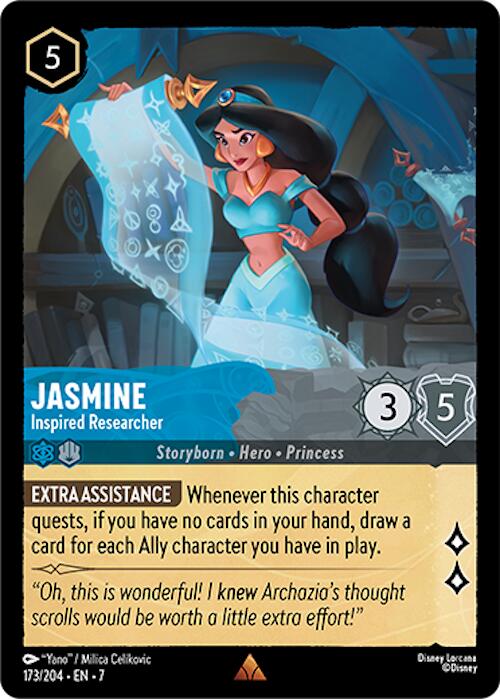 Jasmine - Inspired Researcher (173/204) [Archazia's Island] | Deep Dive Games St. Marys