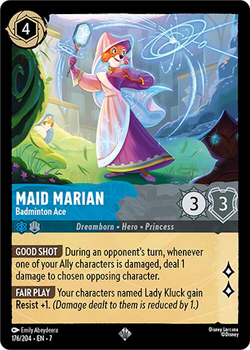 Maid Marian - Badminton Ace (176/204) [Archazia's Island] | Deep Dive Games St. Marys