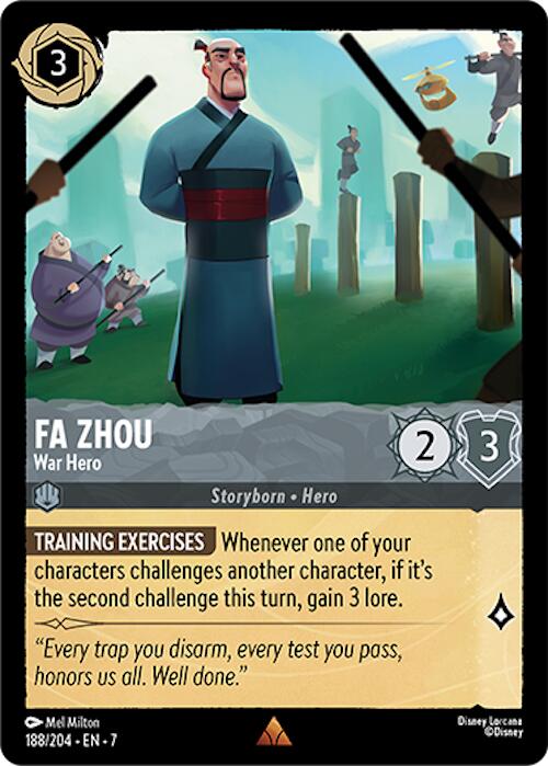 Fa Zhou - War Hero (188/204) [Archazia's Island] | Deep Dive Games St. Marys