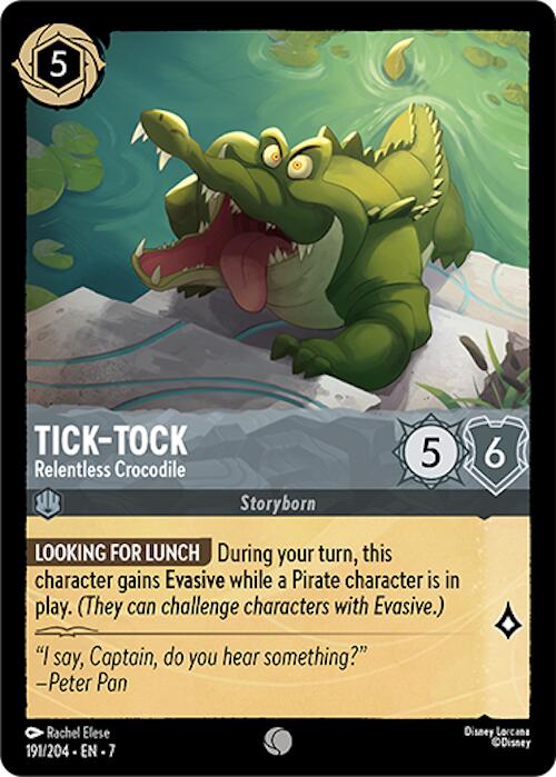 Tick-Tock - Relentless Crocodile (191/204) [Archazia's Island] | Deep Dive Games St. Marys