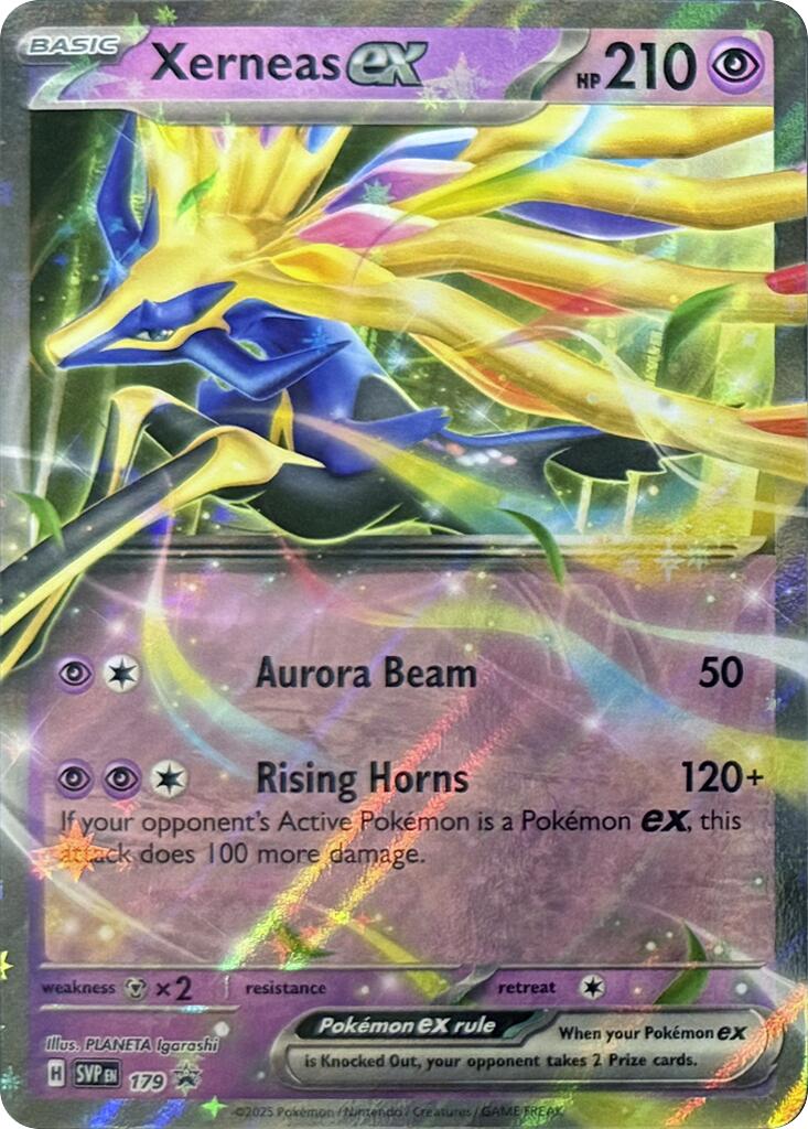 Xerneas ex (179) [Scarlet & Violet: Black Star Promos] | Deep Dive Games St. Marys