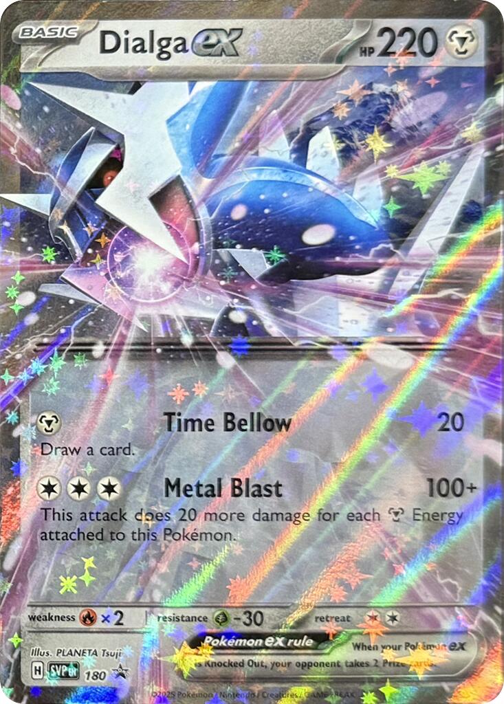Dialga ex (180) [Scarlet & Violet: Black Star Promos] | Deep Dive Games St. Marys
