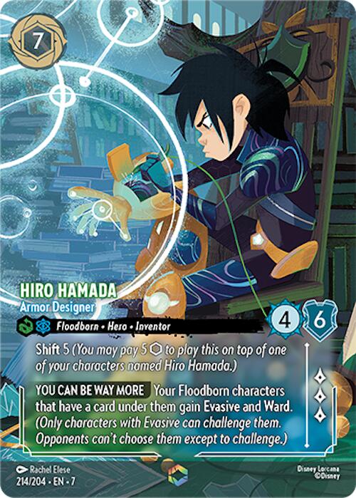 Hiro Hamada - Armor Designer (Enchanted) (214/204) [Archazia's Island] | Deep Dive Games St. Marys