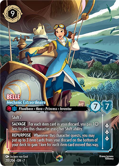 Belle - Mechanic Extraordinaire (Enchanted) (217/204) [Archazia's Island] | Deep Dive Games St. Marys