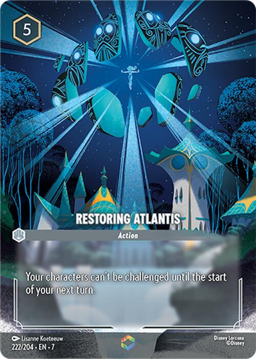 Restoring Atlantis (Enchanted) (222/204) [Archazia's Island] | Deep Dive Games St. Marys