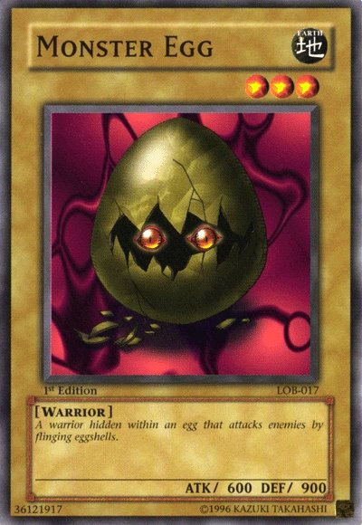Monster Egg [LOB-017] Common | Deep Dive Games St. Marys