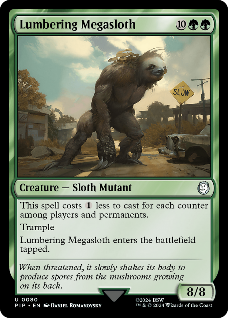 Lumbering Megasloth [Fallout] | Deep Dive Games St. Marys