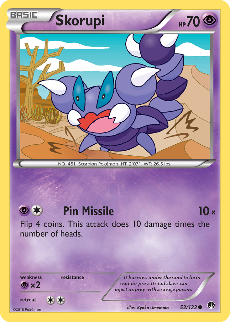 Skorupi (53/122) [XY: BREAKpoint] | Deep Dive Games St. Marys