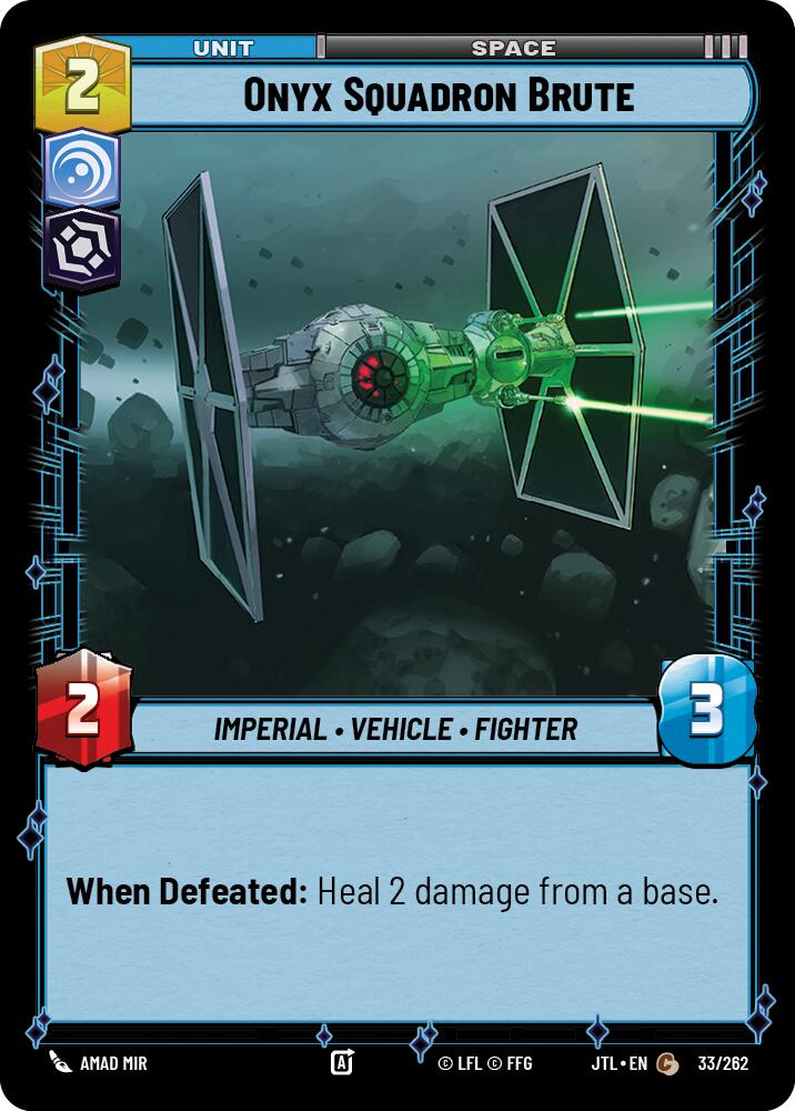Onyx Squadron Brute (033/262) (033/262) [Jump to Lightspeed] | Deep Dive Games St. Marys