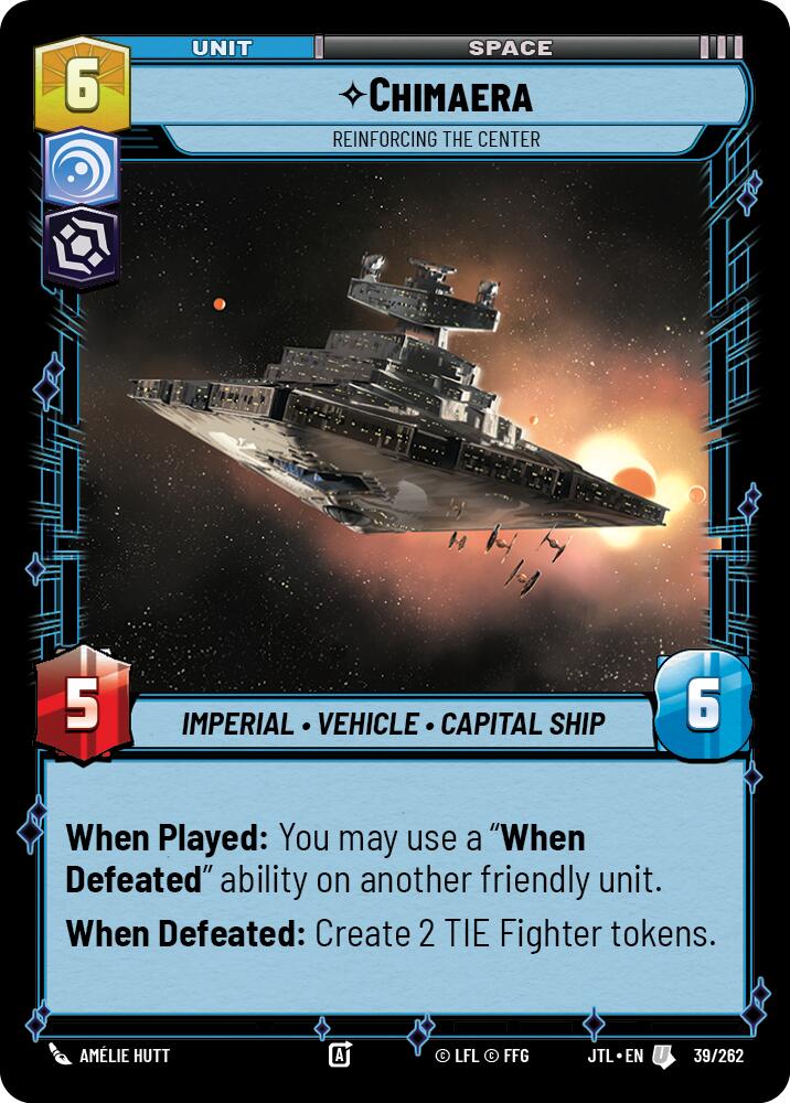 Chimaera - Reinforcing the Center (039/262) (039/262) [Jump to Lightspeed] | Deep Dive Games St. Marys