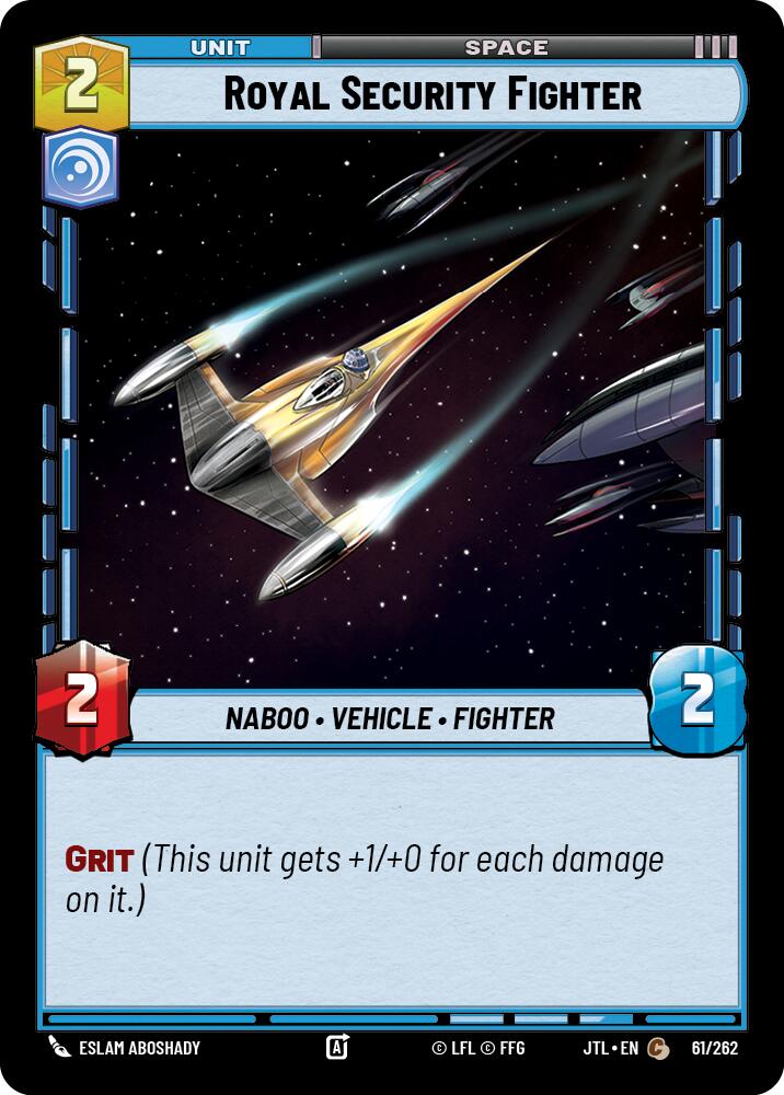 Royal Security Fighter (061/262) (061/262) [Jump to Lightspeed] | Deep Dive Games St. Marys