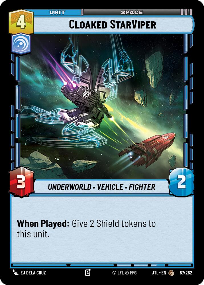 Cloaked StarViper (067/262) (067/262) [Jump to Lightspeed] | Deep Dive Games St. Marys