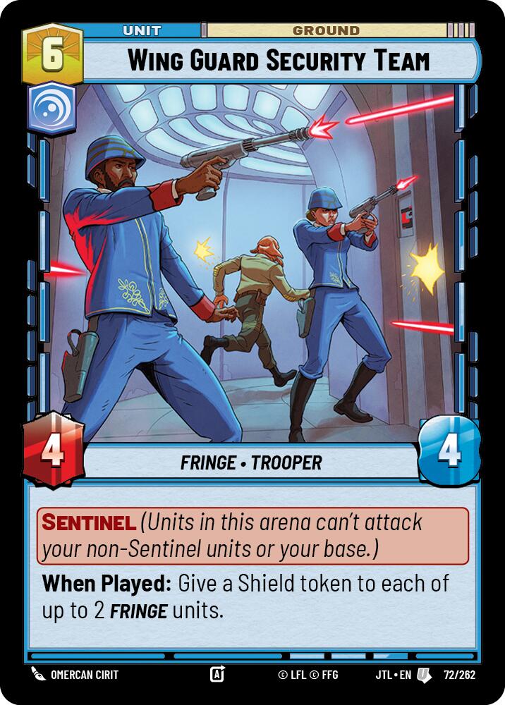 Wing Guard Security Team (072/262) (072/262) [Jump to Lightspeed] | Deep Dive Games St. Marys