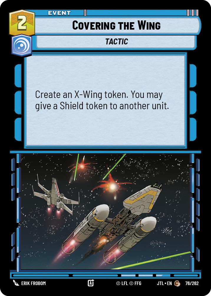 Covering the Wing (076/262) (076/262) [Jump to Lightspeed] | Deep Dive Games St. Marys