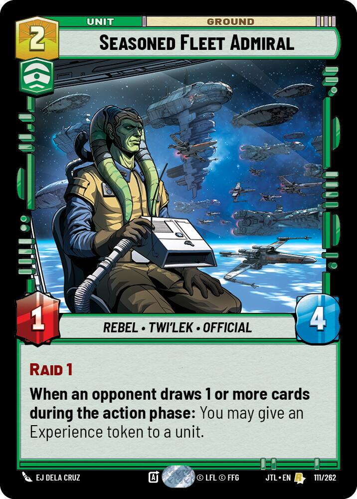Seasoned Fleet Admiral (111/262) (111/262) [Jump to Lightspeed] | Deep Dive Games St. Marys