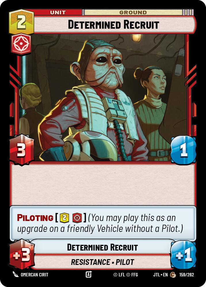 Determined Recruit (159/262) (159/262) [Jump to Lightspeed] | Deep Dive Games St. Marys