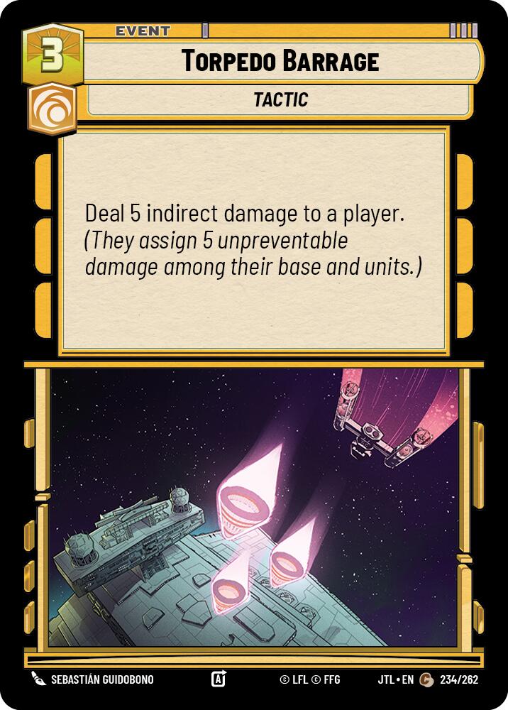 Torpedo Barrage (234/262) (234/262) [Jump to Lightspeed] | Deep Dive Games St. Marys