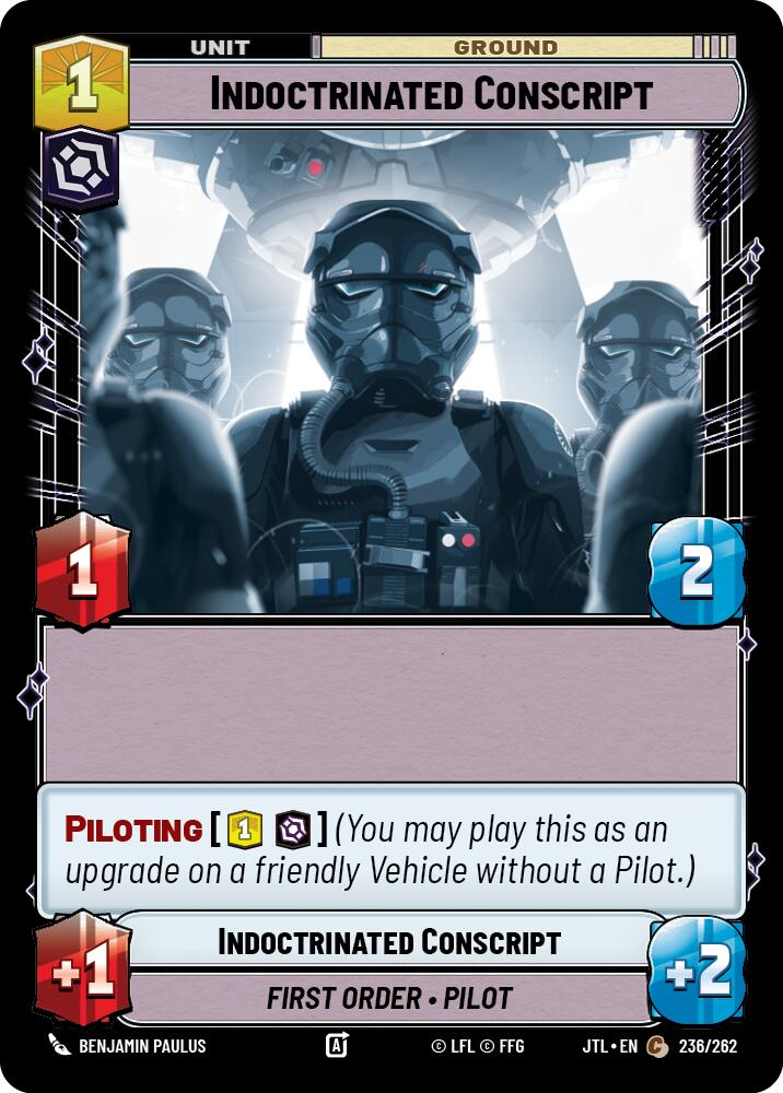Indoctrinated Conscript (236/262) (236/262) [Jump to Lightspeed] | Deep Dive Games St. Marys
