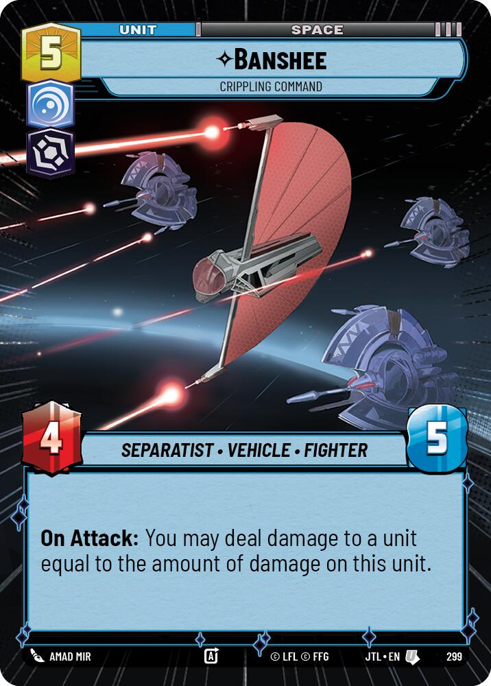 Banshee - Crippling Command (299) (Hyperspace) (299) [Jump to Lightspeed] | Deep Dive Games St. Marys