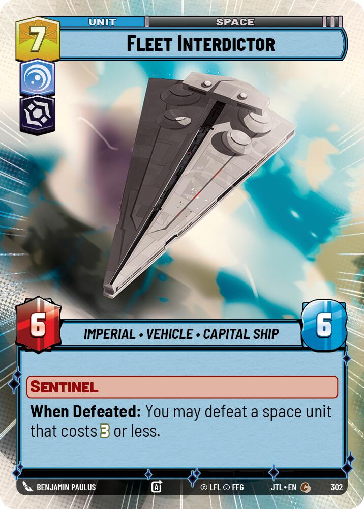 Fleet Interdictor (302) (Hyperspace) (302) [Jump to Lightspeed] | Deep Dive Games St. Marys