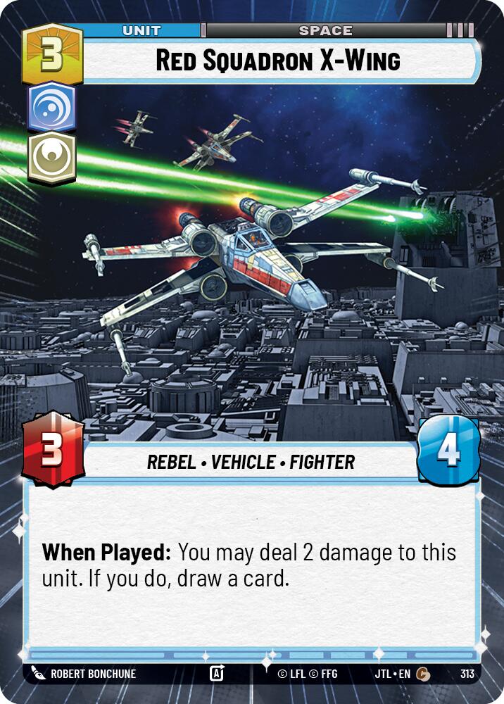 Red Squadron X-Wing (313) (Hyperspace) (313) [Jump to Lightspeed] | Deep Dive Games St. Marys